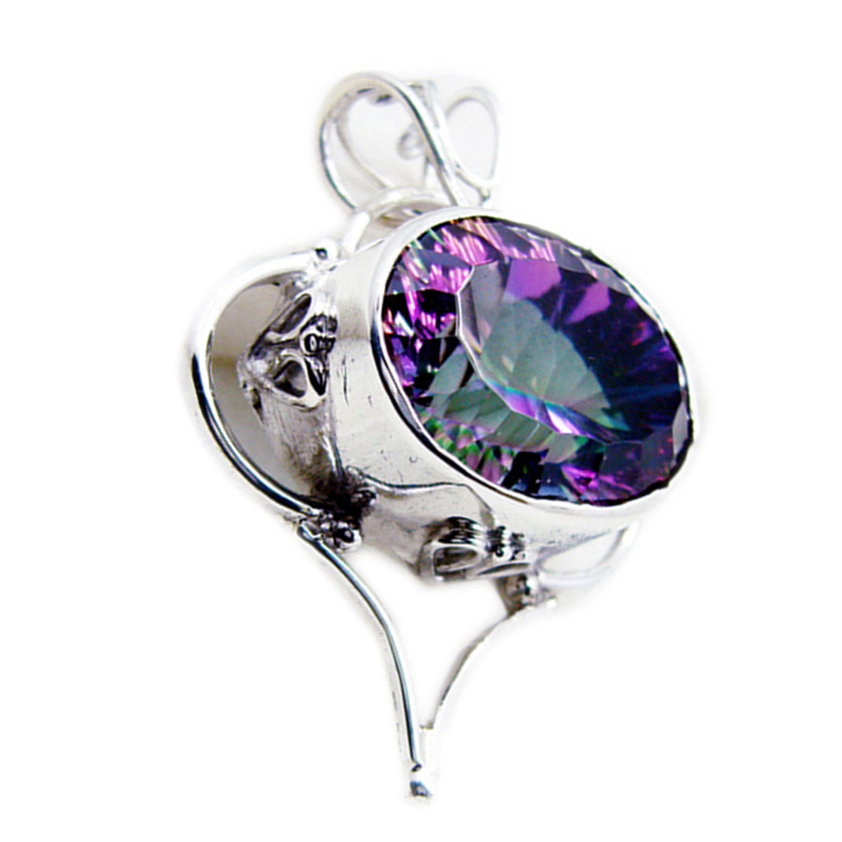 Nayara multicolor Rope-Wire Statement Pendant
