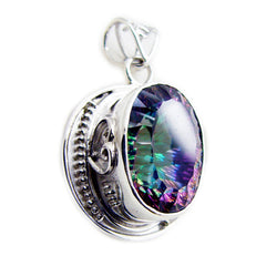 Pilar multicolor Rope-Wire Statement Pendant