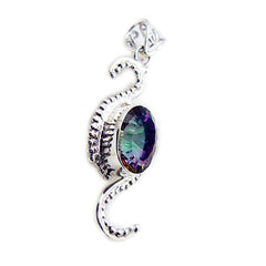 Victoria multicolor Rope-Wire Statement Pendant