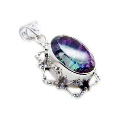 Teresa multicolor Rope-Wire Statement Pendant