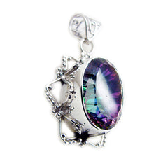 Teresa multicolor Rope-Wire Statement Pendant