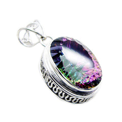 Aaliyah multicolor Rope-Wire Statement Pendant