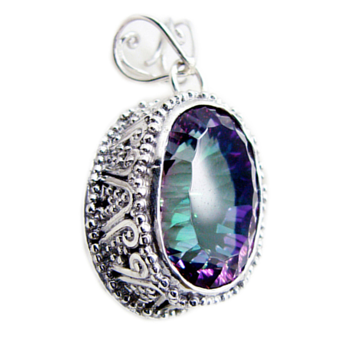 Agnes multicolor Rope-Wire Statement Pendant