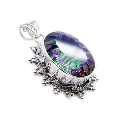 Aisha multicolor Rope-Wire Statement Pendant