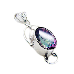 Audrey multicolor Rope-Wire Statement Pendant