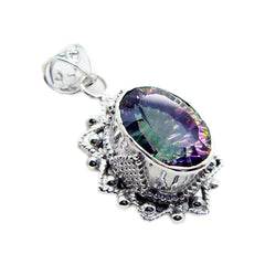 Anna multicolor Rope-Wire Statement Pendant