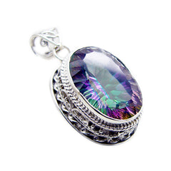 Autumn multicolor Rope-Wire Statement Pendant