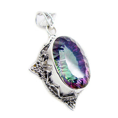 Camilla multicolor Rope-Wire Statement Pendant Mystic Quartz multicolor Multicolor