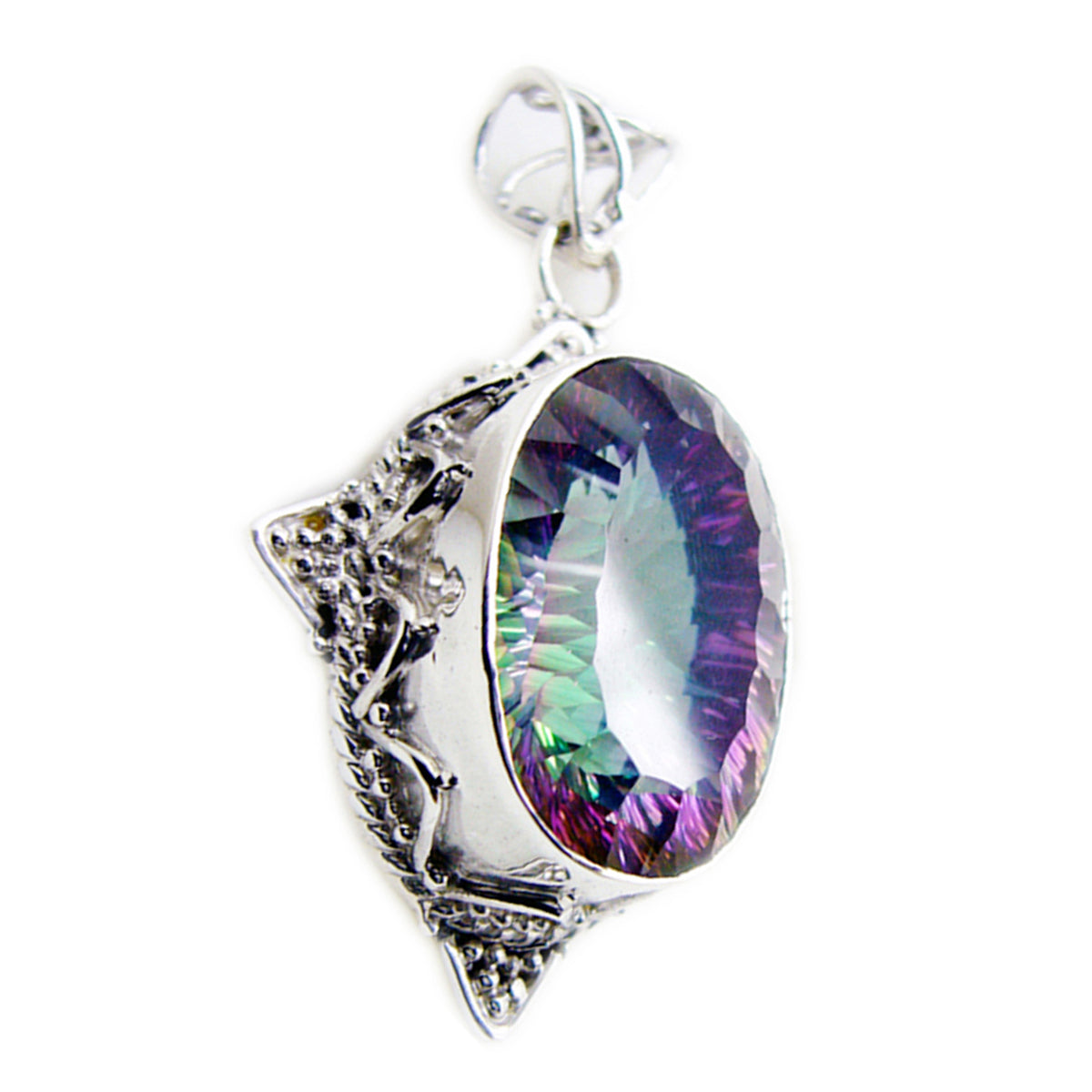 Camilla multicolor Rope-Wire Statement Pendant