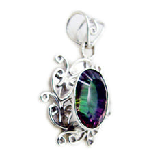 Clara multicolor Rope-Wire Statement Pendant