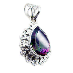 Inès multicolor Rope-Wire Statement Pendant