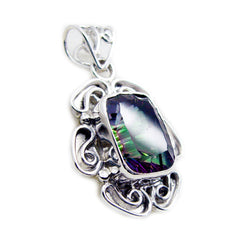 Leah multicolor Rope-Wire Statement Pendant Mystic Quartz multicolor Multicolor