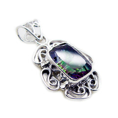 Leah multicolor Rope-Wire Statement Pendant