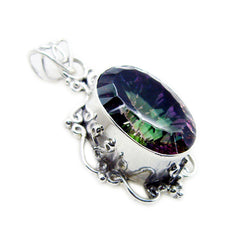 Claire multicolor Rope-Wire Statement Pendant