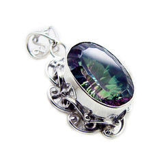 Elena multicolor Rope-Wire Statement Pendant
