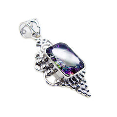 Lili multicolor Rope-Wire Statement Pendant
