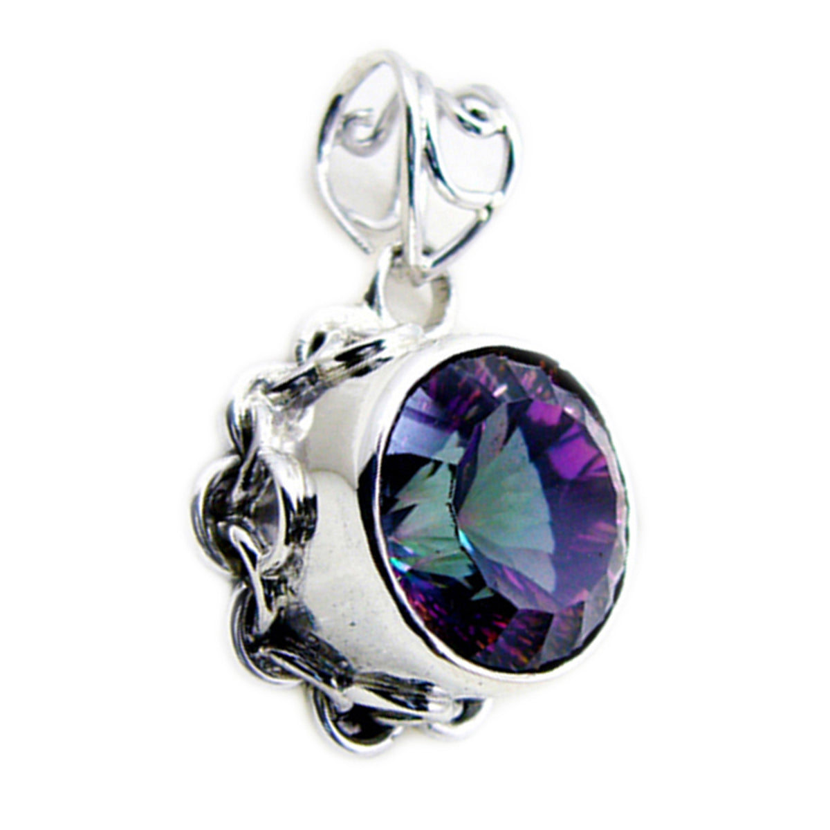 Grace multicolor Rope-Wire Statement Pendant