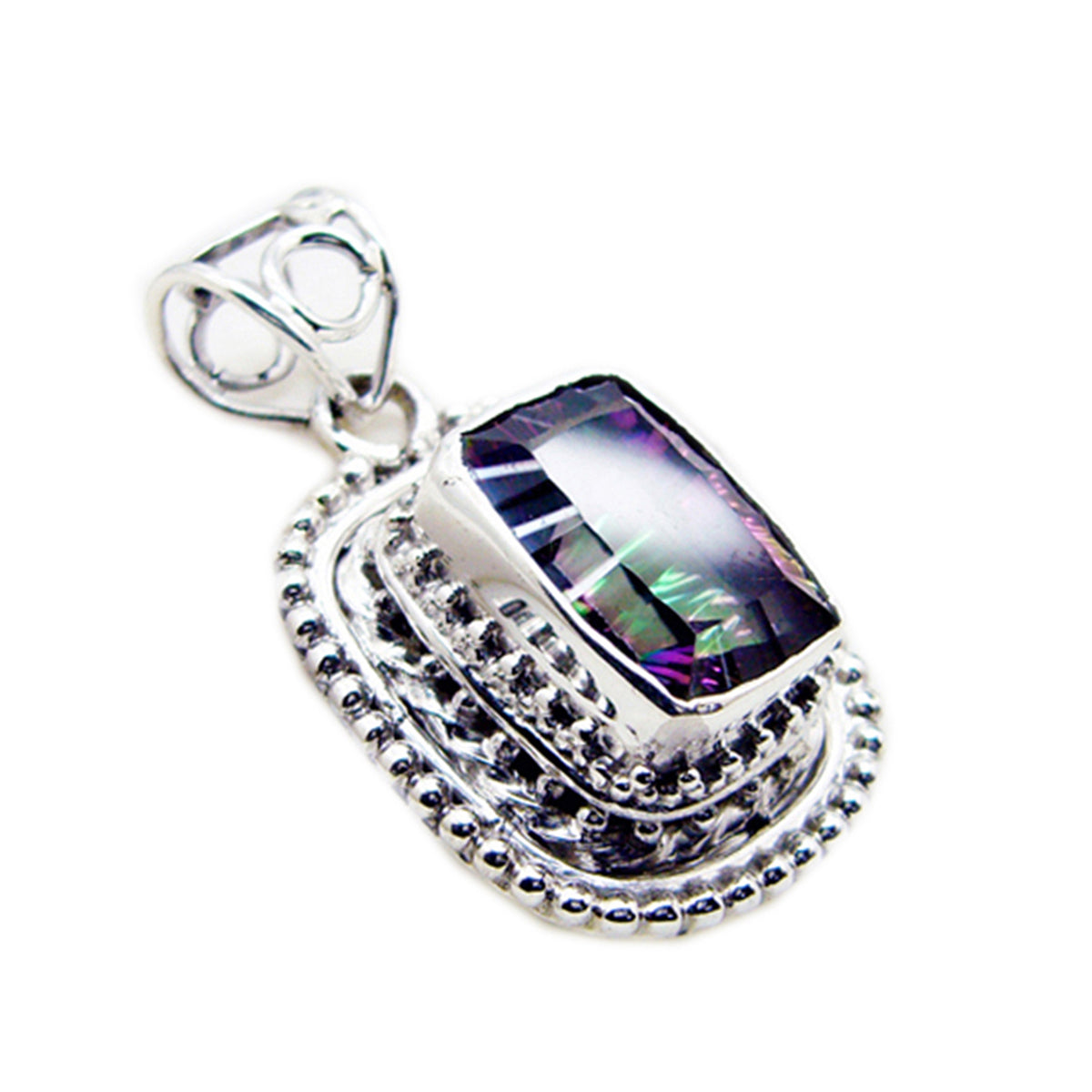 Lily multicolor Rope-Wire Statement Pendant