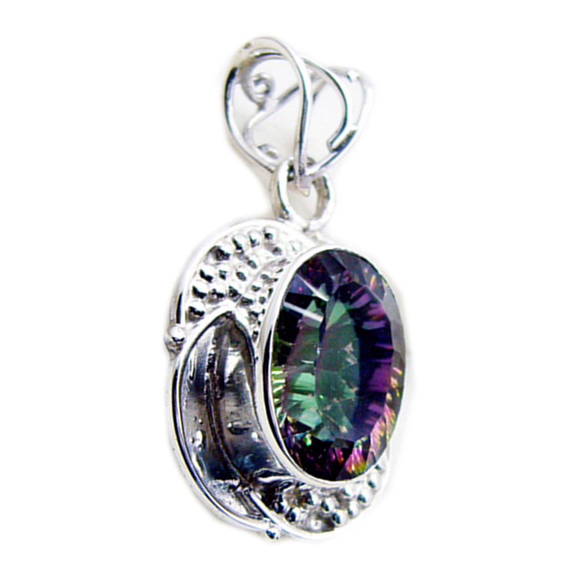 Ellie multicolor Rope-Wire Statement Pendant