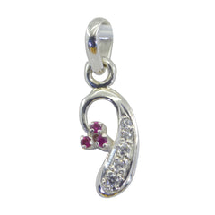 Saanvi multicolor Graceful Featherlight Pendant Multi Stone multicolor Multicolor