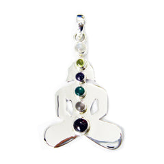 Nella multicolor Heart Eye-catching Pendant Multi Stone multicolor Multicolor