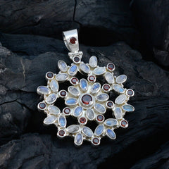 Zoe multicolor Artisan Chunky Pendant