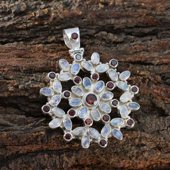 Zoe multicolor Artisan Chunky Pendant
