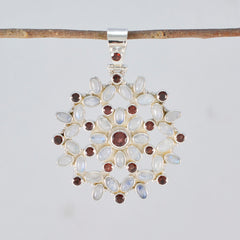 Zoe multicolor Artisan Chunky Pendant