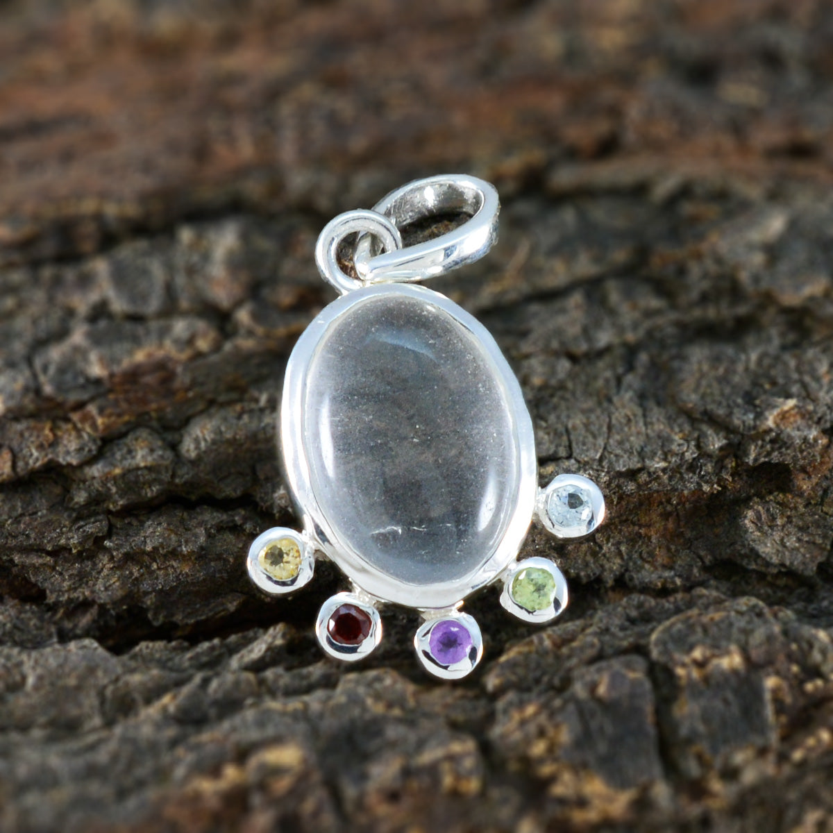 Emily multicolor valentine Delicate Pendant