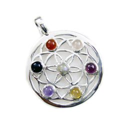 Scarlett multicolor Victorian Statement Pendant