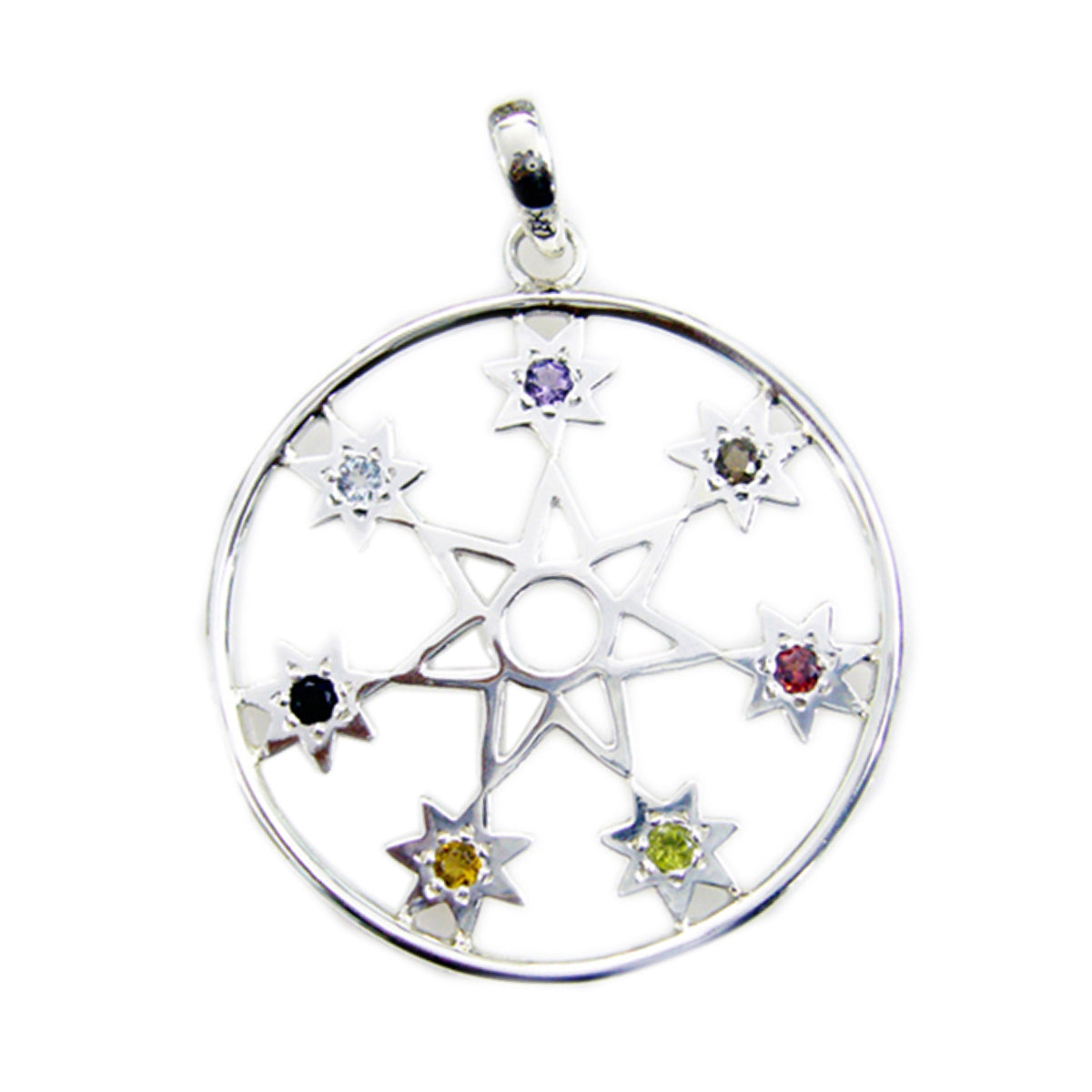 Riley multicolor propsel Essential Pendant Multi Stone multicolor Multicolor