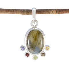Greta multicolor Armor Delicate Pendant Multi Stone multicolor Multicolor
