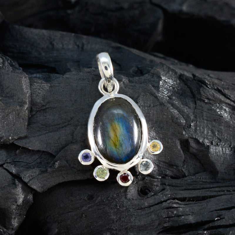 Hanna multicolor Signet Delicate Pendant