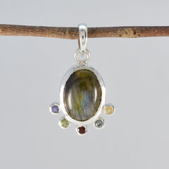 Hanna multicolor Signet Delicate Pendant