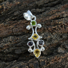 Audrey multicolor Abstract Whisper-thin Pendant