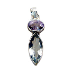 Elena multicolor wedding Tiny Pendant Multi Stone multicolor Multicolor