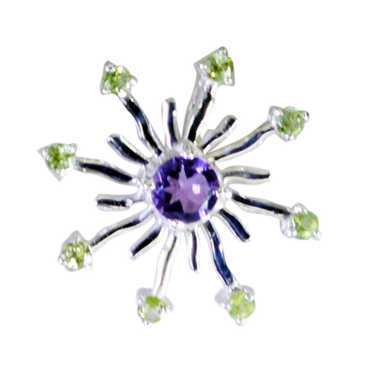 Abigail multicolor Luxurious Essential Pendant Multi Stone multicolor Multicolor