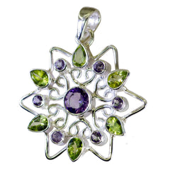 Olivia multicolor wedding Edgy Pendant