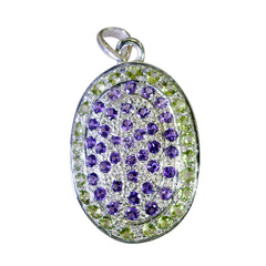 Mathilde multicolor Feminine Edgy Pendant Multi Stone multicolor Multicolor