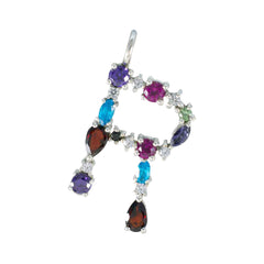 Yasmin multicolor Fairytale Elegant Pendant Multi Stone multicolor Multicolor