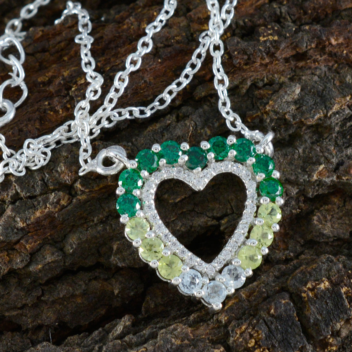 Zoe multicolor Bubble Featherlight Pendant