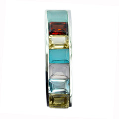 Ana multicolor Feminine Eye-catching Pendant Multi Stone multicolor Multicolor