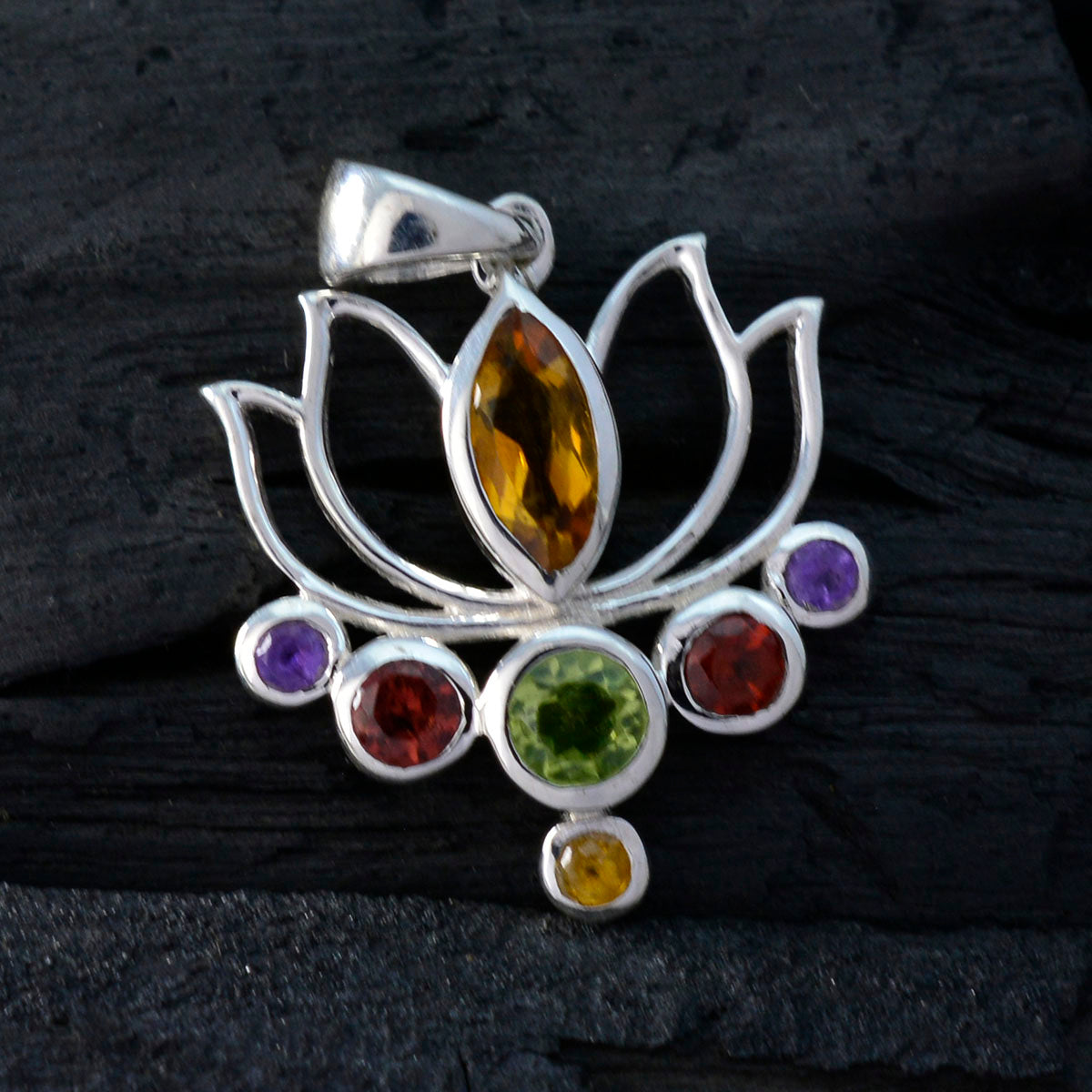 Eun-ji multicolor Rope-Wire Elegant Pendant