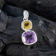 Savannah multicolor Heart Whisper-thin Pendant