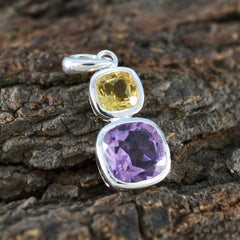 Savannah multicolor Heart Whisper-thin Pendant