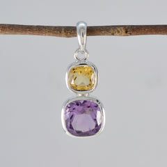 Savannah multicolor Heart Whisper-thin Pendant