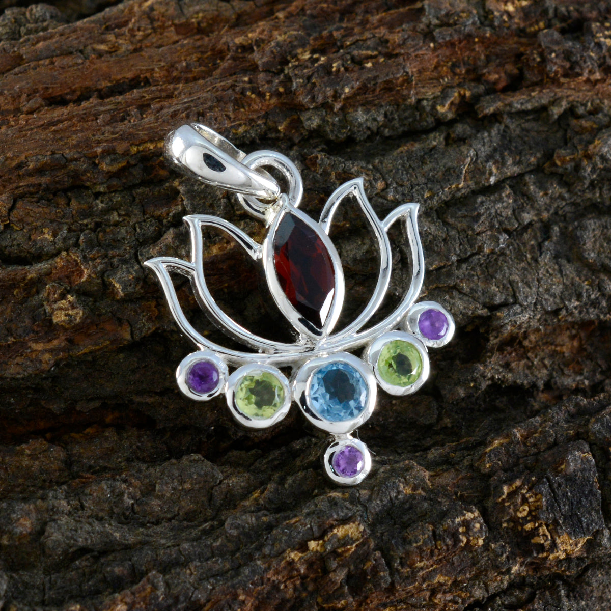 Lorena multicolor Rope-Wire Dainty Pendant
