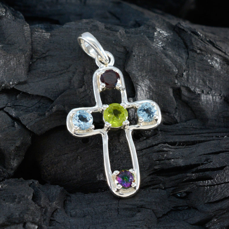 Ava multicolor Sophisticated Dainty Pendant