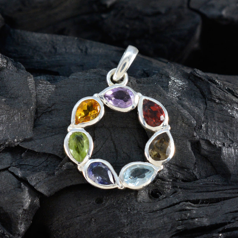 Ida multicolor Heart Dainty Pendant
