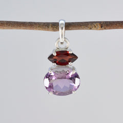 Yasmin multicolor Eternity Delicate Pendant